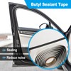 ZOLLEFY Butyl Sealing Tape 13 Feet 2-Pack - Ideal for