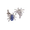 Juweliert Blue Spider Metal Cufflinks Cuff Links