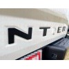 BEST HOT TX Matte Black Raised Tailgate Letters for 2022