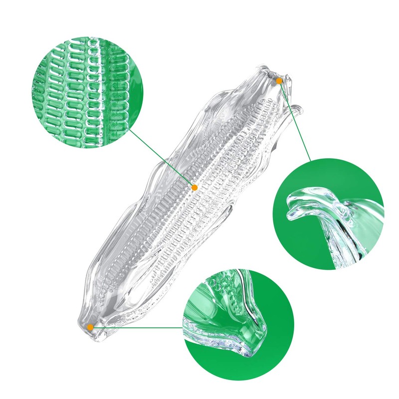 9 Pcs Corn Trays with 20 Pcs Corn Holders on