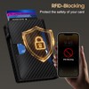 Frapkom Wallet for Men 8-11 Cards, Smart Pop Up Card