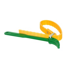 JoyTube Adjustable Rubber Belt Strap Wrench, 6.3" (160mm) Capacity, 23" (585mm) Length Adjustable, 12" (300mm) Steel Handle, Oil Filter Wrench, Jar Pipe Tin Opener