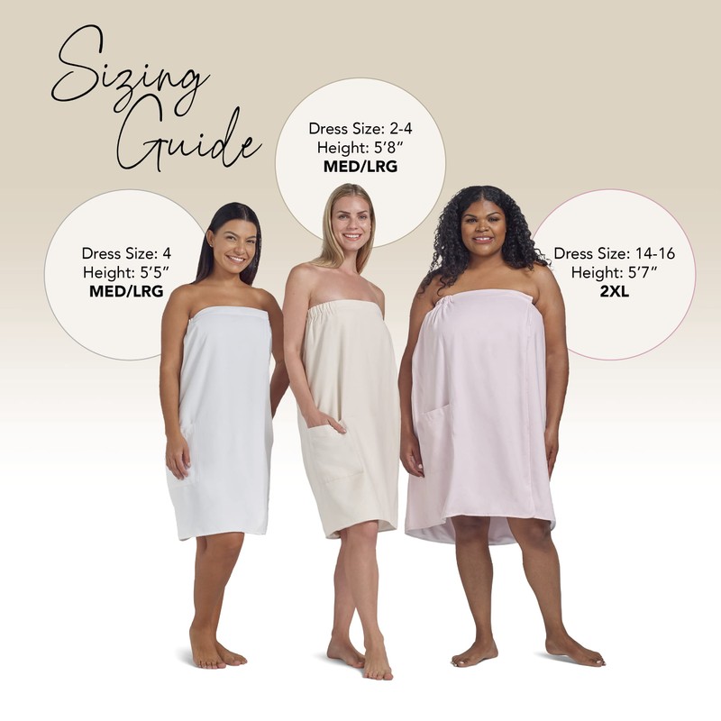 Boca Microfiber Towel Wrap for Women - Spa Wrap Towel