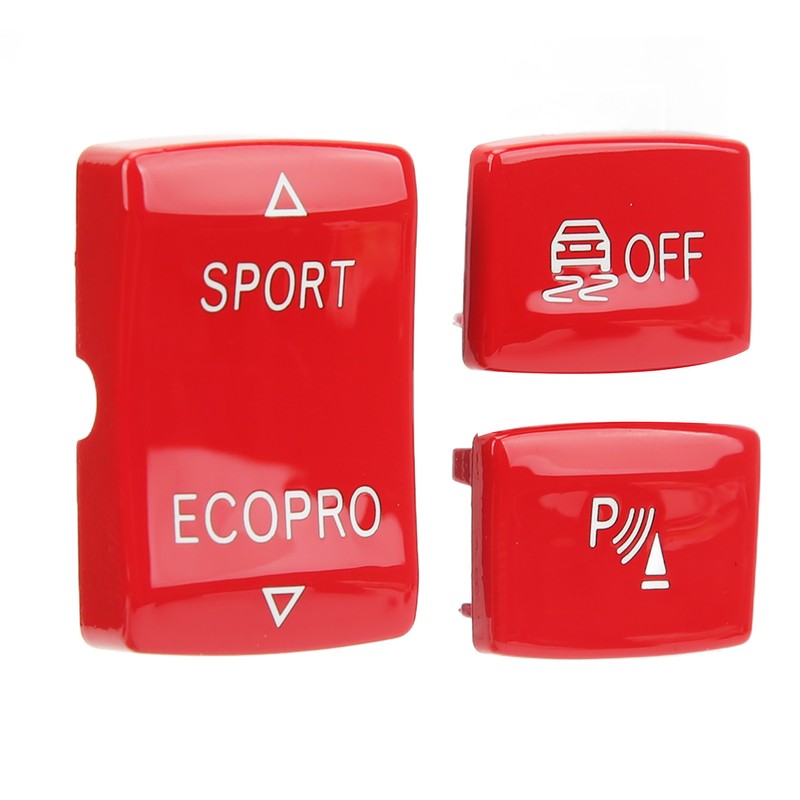 3 Pcs Gear Button Kit 6131 9252 912‑1 ESP Antislip