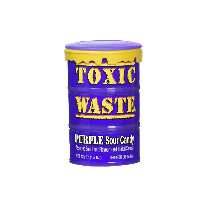 Toxic Waste Purple Drum Sour Candy 42 g