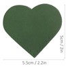 3 Set Page Corner HandMade HeartShaped Leather Bookmark Making Fabric