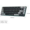 MageGee Portable 60% Mechanical Gaming Keyboard, MK-Box LED Backlit Compact