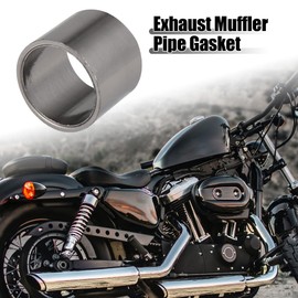 Motoforti Motorcycle Exhaust Pipe Gasket Graphite 32 mm Inner Diameter 38 mm Outer Diameter
