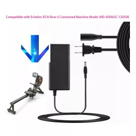 for Echelon 12V Adapter for Echelon Row-s ECH-Row-S Connected Model JHD-AD065C-120