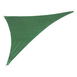 Coolaroo Coolhaven 15ft. x 12ft. x 9ft. Triangle Shade Sail Color: Heritage Green