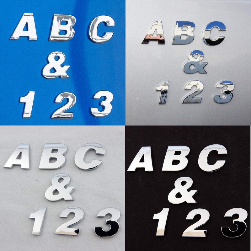 Mukojima Automobile Supplies Manufacturing MYS-036T 3D 3D Molded Emblem Sticker