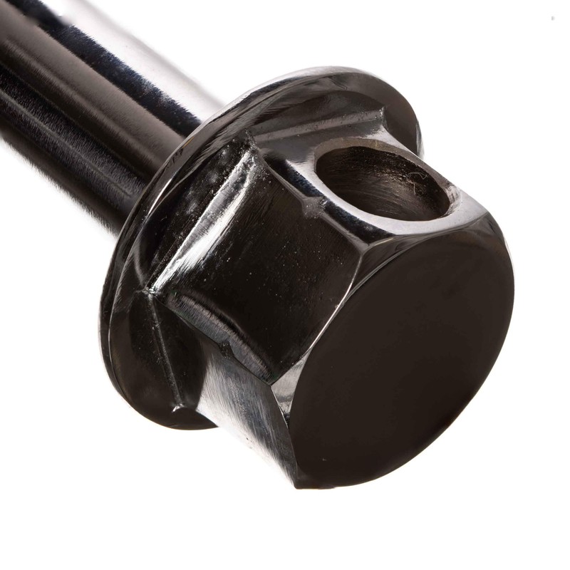 Simson Rear Thru Axle 150 mm Chrome-Plated with Hexagonal Mounting
