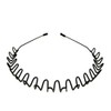 PUBAMALL Diadema ondulada de primavera, aro para el cabello, diadema