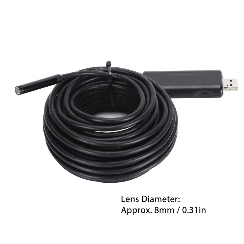 WiFi Borescope 720P IP67 Waterproof Inspection Camera Wireless Endoscope with