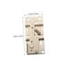 SEWACC 2pcs Tip Out Tray Hinges Durable Self Closing Pivot
