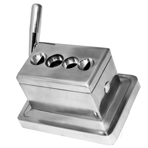 Cigar Metal Table Cutter (4-1 Silver)