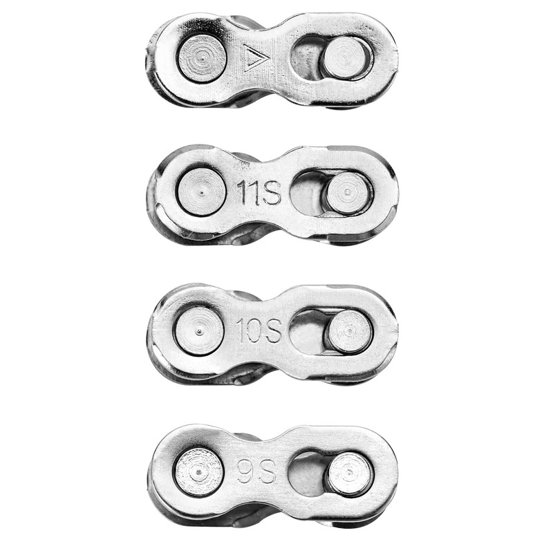 QWORK® 12 Pairs Chain Lock Bicycle Chain for 6-7-8 9
