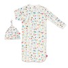 Magnetic Me Modal Newborn Sleeper Gown & Hat Set |