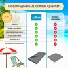 ZOLLNER Microfibre Beach Towel - Lightweight and Absorbent Towel in
