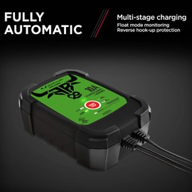 Schumacher Electric Farm and Ranch Rapid Battery Charger and Maintainer, FR01539, 4-in-1, Fully Automatic, Service Mode, 10 Amps, 12 Volt, for Car, SUV, Truck, Marine, and Farm Equipment Batteries
