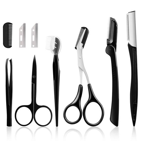 Eyebrow Kit, Multipurpose Exfoliating Dermaplaning Tool Face kits for Women