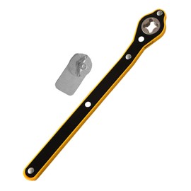 Llave de trinquete para gato que ahorra para automóvil, herramienta de reparación de llave dinamométrica Gato de tijera para garaje de