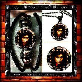 JOURNEY STEVE PERRY EXCLUSIVE SET BRACELET NECK. PIN