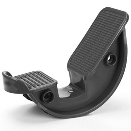 DUTTY Foot Stretcher Rocker Ankle Stretch Board for Achilles Tendonitis Muscle Stretch Foot Stretcher Yoga Fitness Sports Massage Pedal Black