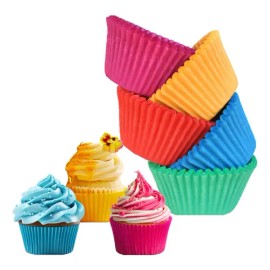 150 Capacillos De Colores 73 Premium Cupcakes Reposteria                                                                                              