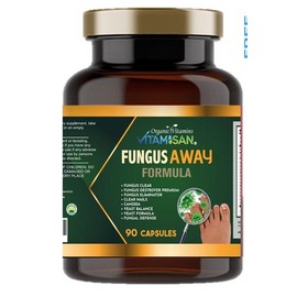 organic vitamins Pure & Health Natural Anti Fungal Cleanse Toe Nail Fungus Fungi SUPPORT Yeast Relief