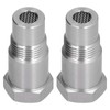 POCREATION 2Pcs Oxygen Sensor Adapter Welding Plug Engine Auxiliary with