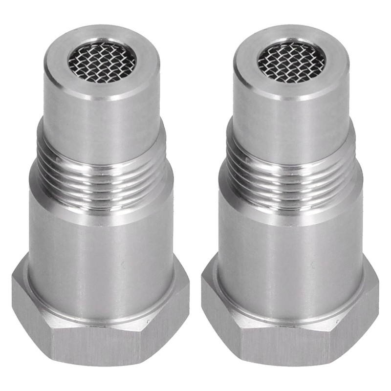 POCREATION 2Pcs Oxygen Sensor Adapter Welding Plug Engine Auxiliary with