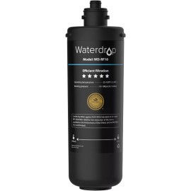 Waterdrop WD-RF10 Water Filter, 8000 Gallons High Capacity, Black
