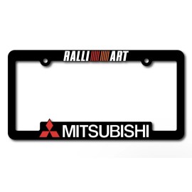 BLVD MITSUBISHI-License-Plate-Frames-RALLIART-EVO-Lancer-Evolution-X-6-7-8-9-10-11-12