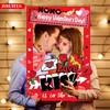 32 Pcs Valentine’s Day Photo Booth Props, Selfie Photo Props