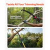 VEVOR Manual Pole Saw, 3.84-26.25 ft Extendable Pole Tree Pruner,