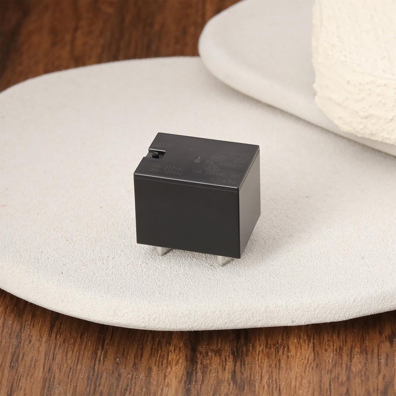 ECSiNG Pack of 5 812H-1C-C-12V Relays for Industrial Control Panels
