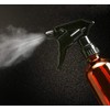 Leere Braunglas-Sprühflasche - Großraumbehälter Langlebiger schwarzer Sprühnebel-Sprayer für ätherische Öle