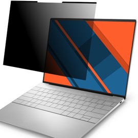 LOE 13.4" 16:10 Laptop Anti-Peeping Protection Film (Magnetic) Privacy Filter, Blue Light Reduction, Glossy and Matte Double Sided Reversible for DELL XPS 13 / ROG Flow X13