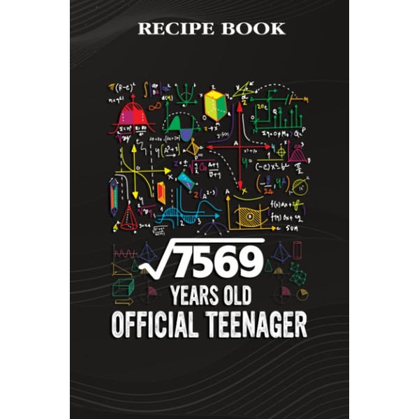 Recipe Book :Square Root Of 7569 87 Years Old Official