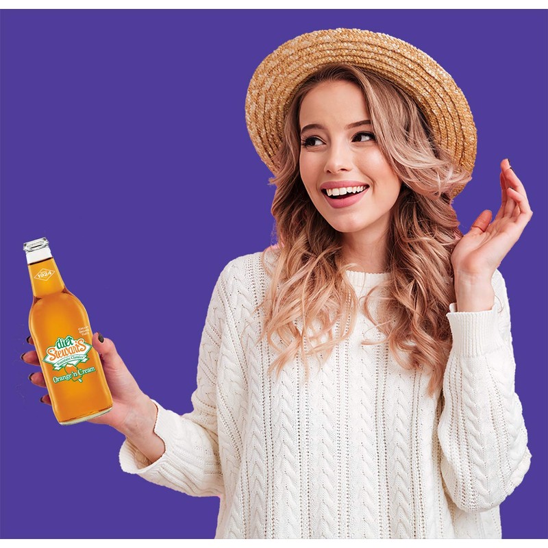 Diet Stewart's Orange 'n Cream Soda, 12 fl oz (12