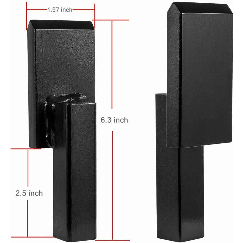 YMT 3pcs Blacksmith Anvil Forge Hardy Tool 3/4" Hot Cut