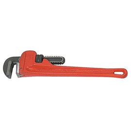 Straight Pipe Wrench, Ductile Iron, 12 in.