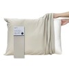 LOFTY Pillowcase, Luxury, Organic, Natural Materials, 100% Cotton, Envelope Type,