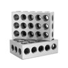 QWORK 2 Pieces Parallel Blocks Metric 1-2-3 Blocks, 23 Holes