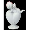 Angel Figurine with Rosary on Heart 17 cm Decorative Angel