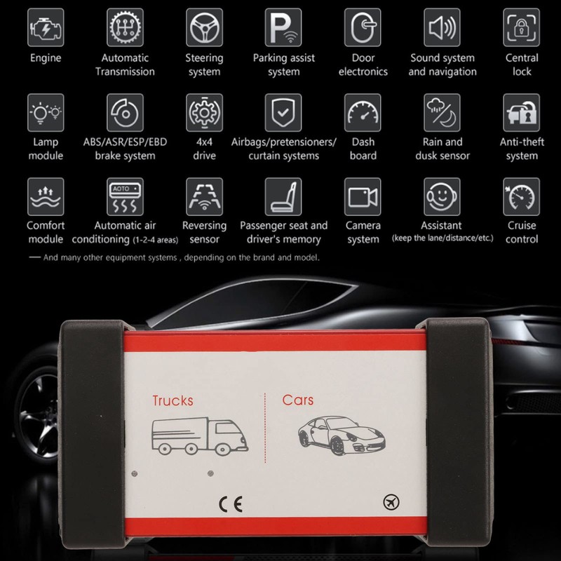 Car diagnostic interface, car ODB2 scanner, Bluetooth interface, ECU coding,