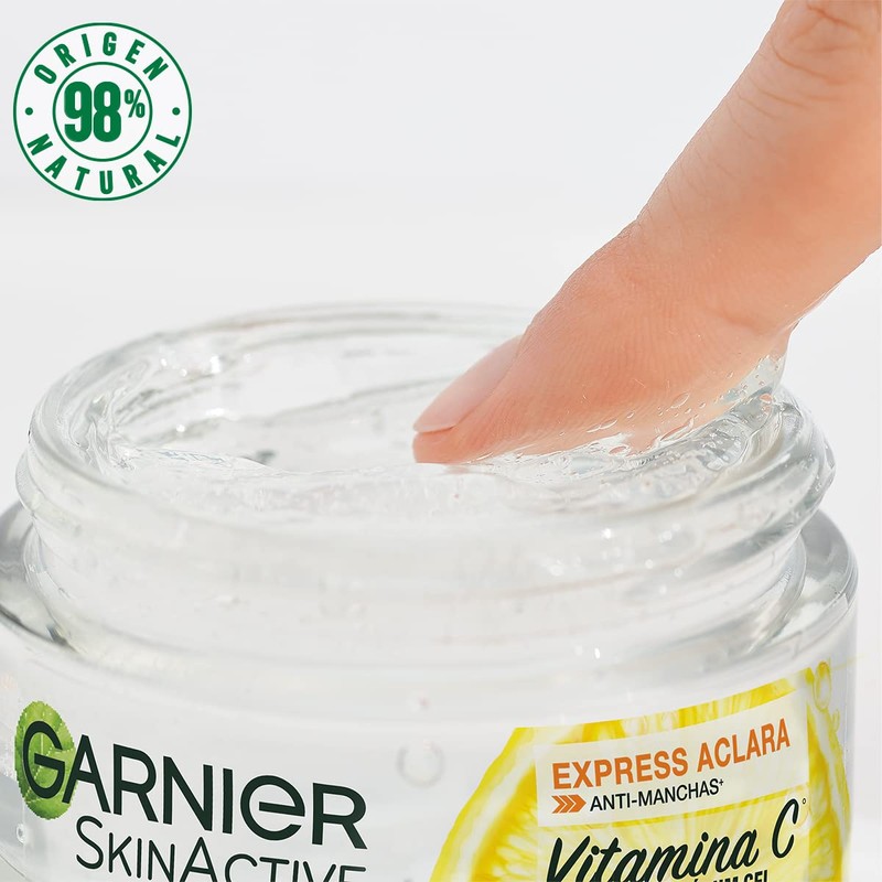 Garnier Gel Crema Hidratante Express Aclara con Vitamina C, 50ml