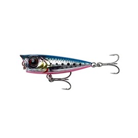 Savage Gear Salt Minnow Popper 4.3 cm 4g Surface Bait, Colour: Pink Belly Sardine PHP