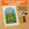 Kids Prayer Mat Coloring Mat Islamic Arabic Geometric Pattern Educational